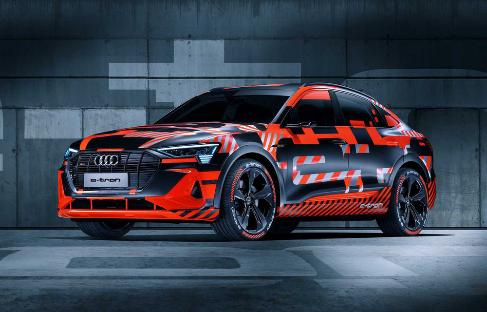 Audi oferă detalii despre SUV-ul coupe e-tron Sportback: prezentarea oficială va avea loc în luna noiembrie - Poza 1