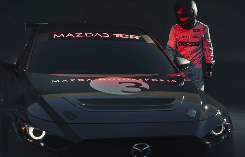 Mazda 3 primește o versiune de circuit: 350 CP și pachet aerodinamic special - Poza 13
