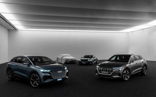 Audi a publicat o imagine teaser cu un viitor concept electric: versiunea de serie a acestuia va avea la bază o platformă nouă dezvoltată alături de Porsche