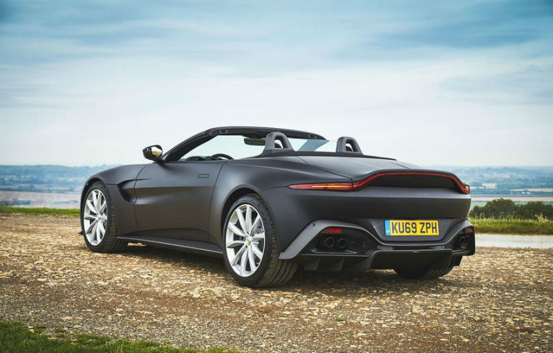 Primele imagini cu noul Aston Martin Vantage Roadster: prezentarea oficială va avea loc în următoarele luni - Poza 4