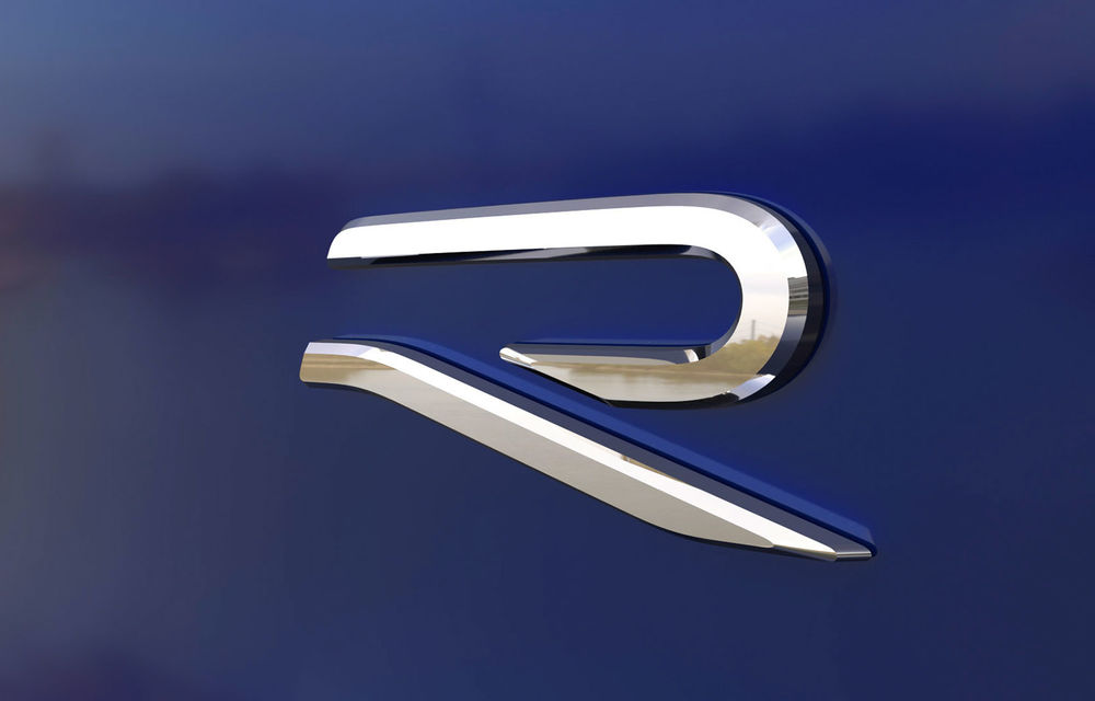 Modificări și în gama de performanță: Volkswagen a pregătit un logo nou pentru versiunile sport R - Poza 1