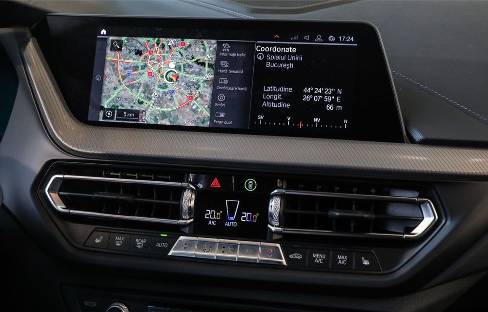 BMW a prezentat noul Seria 1 în România: interfață iDrive disponibilă în limba română și informații despre trafic în timp real. Preț de pornire de 27.600 de euro - Poza 25