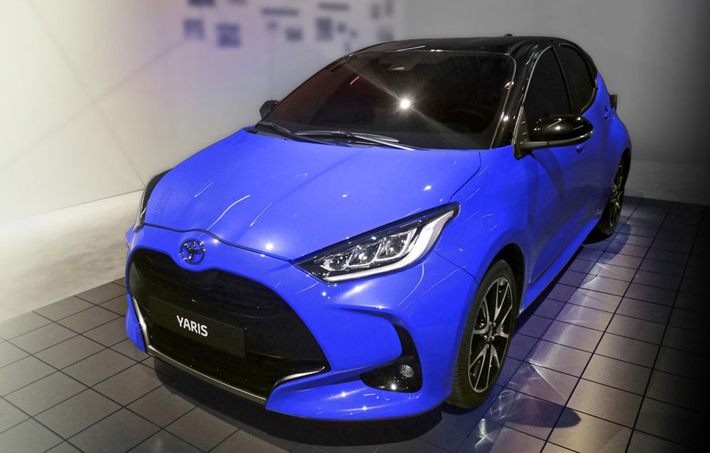 Primele imagini cu noua generație Toyota Yaris au &quot;scăpat&quot; pe internet: hatchback-ul subcompact va fi disponibil pe piață din 2020 - Poza 1