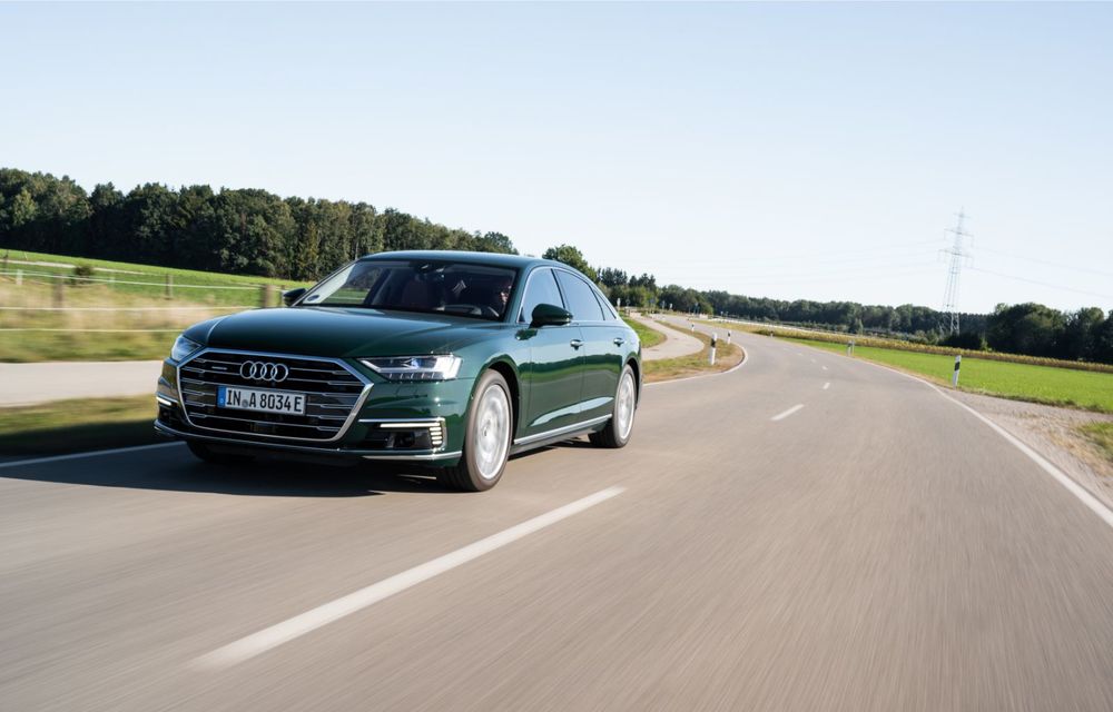 Imagini și informații noi referitoare la versiunea plug-in hybrid a lui Audi A8 L: putere totală de 449 CP și autonomie de până la 46 de kilometri - Poza 16