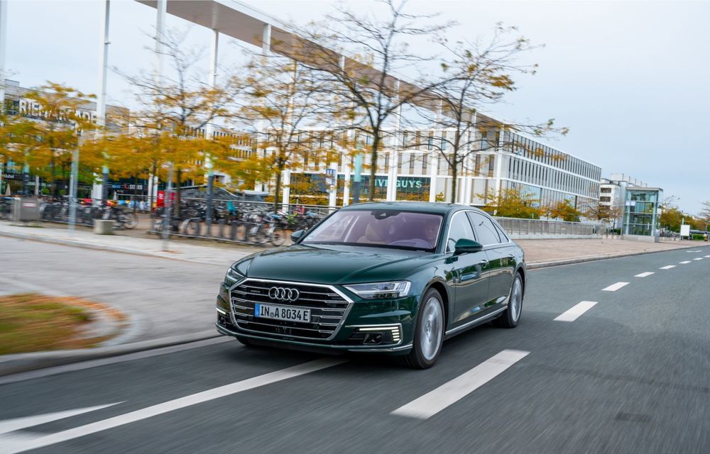 Imagini și informații noi referitoare la versiunea plug-in hybrid a lui Audi A8 L: putere totală de 449 CP și autonomie de până la 46 de kilometri - Poza 5