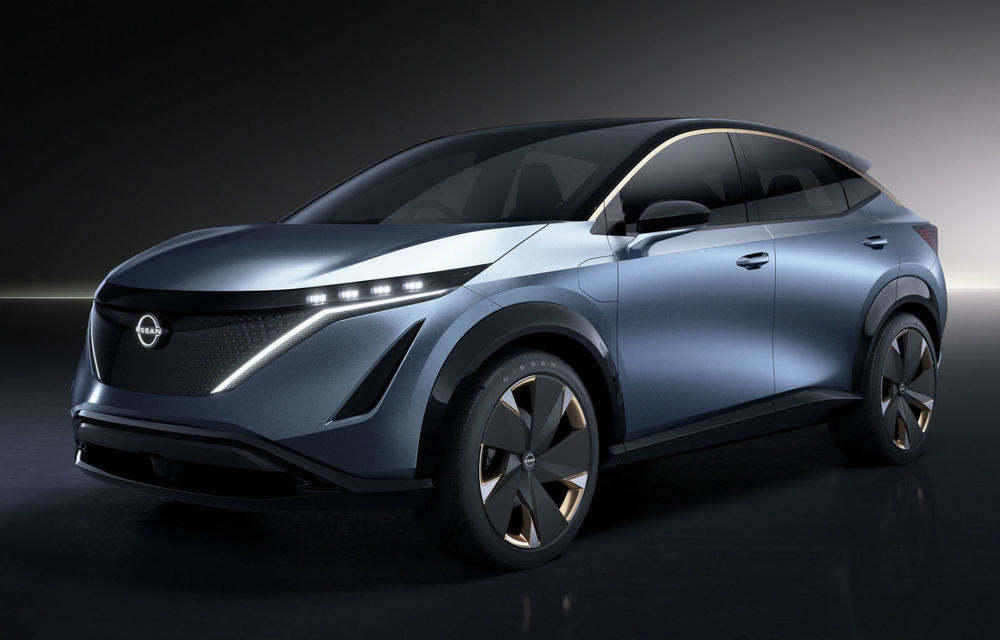 Nissan prezintă conceptul electric Ariya: două motoare electrice și o nouă direcție de design pentru “era condusului autonom” - Poza 1