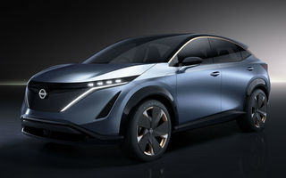 Nissan prezintă conceptul electric Ariya: două motoare electrice și o nouă direcție de design pentru “era condusului autonom”
