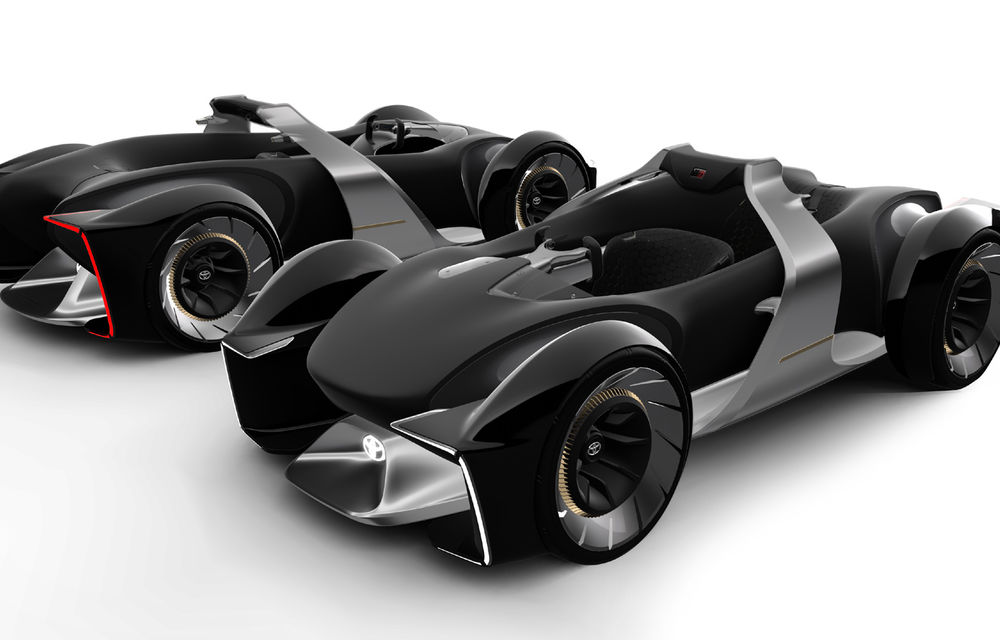 Primele imagini cu Toyota e-Racer: concept electric inedit cu numai două locuri - Poza 2