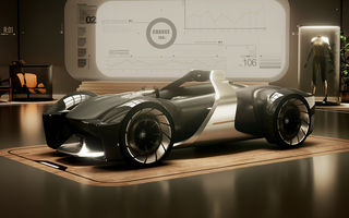 Primele imagini cu Toyota e-Racer: concept electric inedit cu numai două locuri