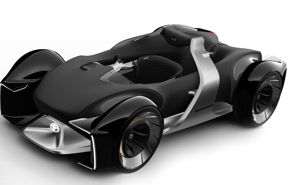 Primele imagini cu Toyota e-Racer: concept electric inedit cu numai două locuri - Poza 3