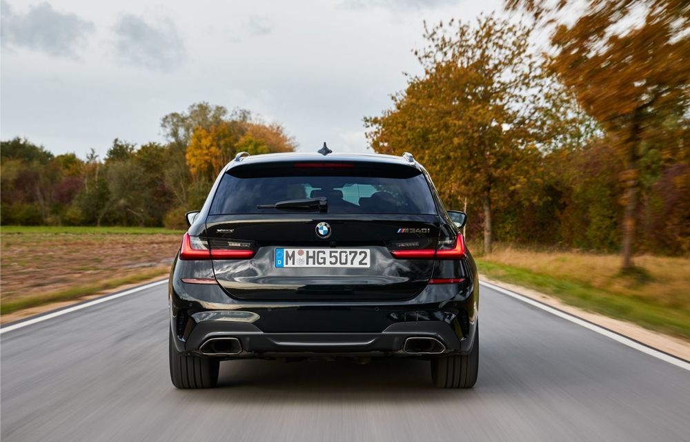 Informații noi despre BMW Seria 3 Touring M340i xDrive: motor de 3.0 litri cu 374 CP și accelerație de la 0 la 100 km/h în 4.5 secunde - Poza 19