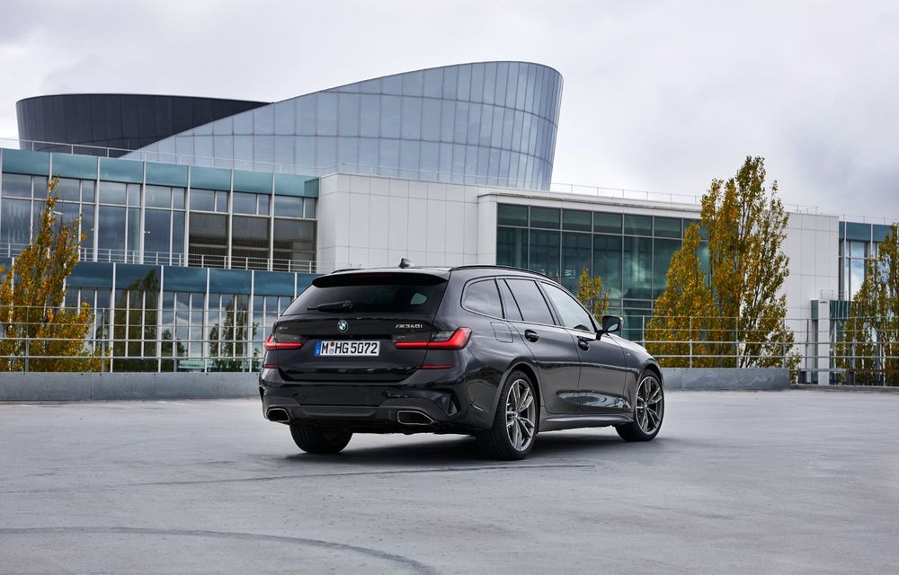 Informații noi despre BMW Seria 3 Touring M340i xDrive: motor de 3.0 litri cu 374 CP și accelerație de la 0 la 100 km/h în 4.5 secunde - Poza 25