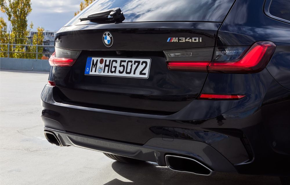 Informații noi despre BMW Seria 3 Touring M340i xDrive: motor de 3.0 litri cu 374 CP și accelerație de la 0 la 100 km/h în 4.5 secunde - Poza 36