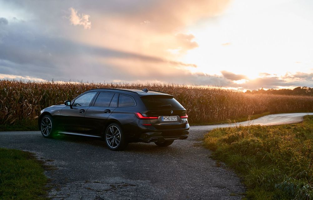 Informații noi despre BMW Seria 3 Touring M340i xDrive: motor de 3.0 litri cu 374 CP și accelerație de la 0 la 100 km/h în 4.5 secunde - Poza 37