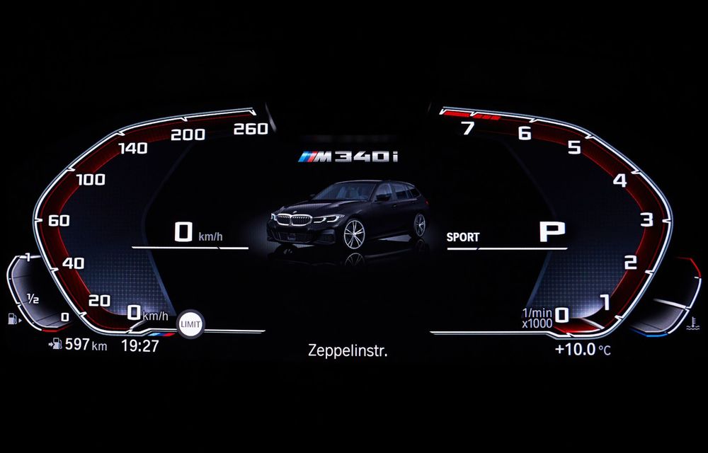 Informații noi despre BMW Seria 3 Touring M340i xDrive: motor de 3.0 litri cu 374 CP și accelerație de la 0 la 100 km/h în 4.5 secunde - Poza 47