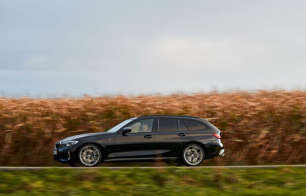 Informații noi despre BMW Seria 3 Touring M340i xDrive: motor de 3.0 litri cu 374 CP și accelerație de la 0 la 100 km/h în 4.5 secunde - Poza 23