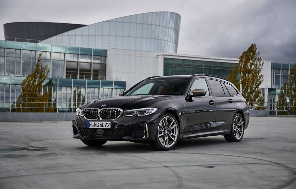 Informații noi despre BMW Seria 3 Touring M340i xDrive: motor de 3.0 litri cu 374 CP și accelerație de la 0 la 100 km/h în 4.5 secunde - Poza 24