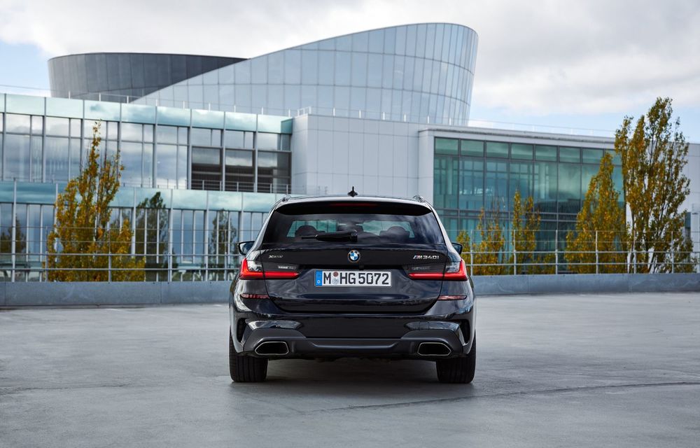 Informații noi despre BMW Seria 3 Touring M340i xDrive: motor de 3.0 litri cu 374 CP și accelerație de la 0 la 100 km/h în 4.5 secunde - Poza 29