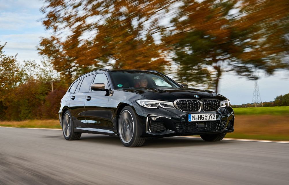 Informații noi despre BMW Seria 3 Touring M340i xDrive: motor de 3.0 litri cu 374 CP și accelerație de la 0 la 100 km/h în 4.5 secunde - Poza 15