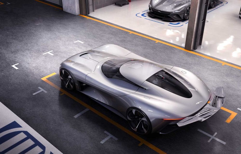 Jaguar a prezentat conceptul electric Vision Gran Turismo Coupe: prototipul virtual va putea fi pilotat de fanii jocului video Gran Turismo Sport - Poza 4