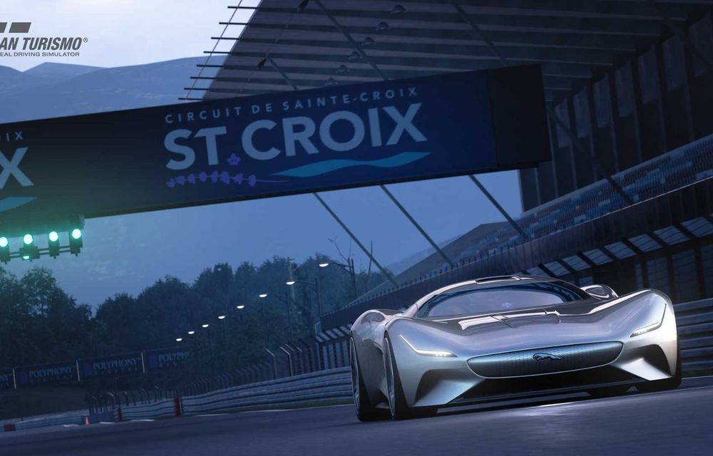 Jaguar a prezentat conceptul electric Vision Gran Turismo Coupe: prototipul virtual va putea fi pilotat de fanii jocului video Gran Turismo Sport - Poza 2