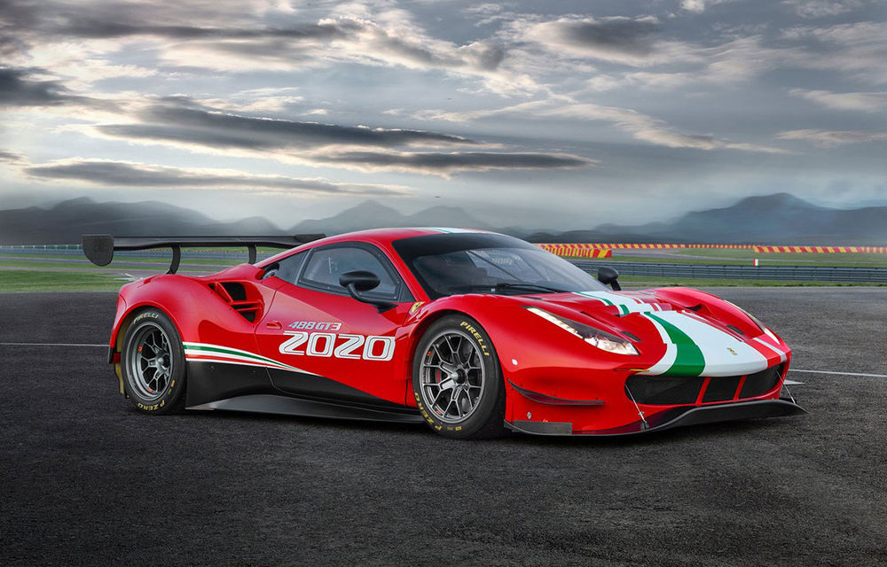 Faceți cunoștință cu Ferrari 488 GT3 EVO: elemente aerodinamice noi, ampatament mai mare și pachet special pentru curse de anduranță de 24 de ore - Poza 3