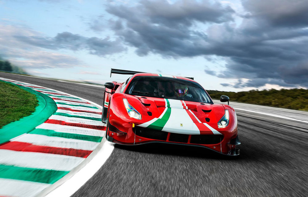 Faceți cunoștință cu Ferrari 488 GT3 EVO: elemente aerodinamice noi, ampatament mai mare și pachet special pentru curse de anduranță de 24 de ore - Poza 2