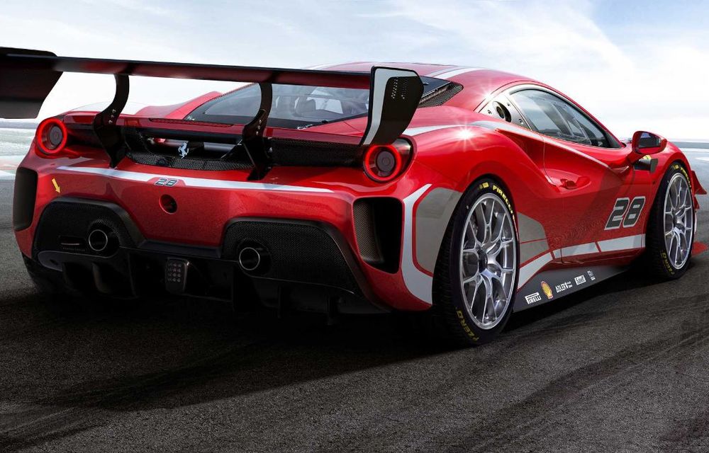 Ferrari a publicat primele imagini și detalii cu 488 Challenge EVO: italienii au pregătit modificări exterioare generoase și un sistem de frânare îmbunătățit - Poza 2