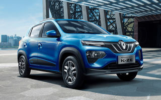 Informații neoficiale: SUV-ul electric de oraș Renault K-ZE va fi vândut în Europa sub sigla Dacia începând din 2021 pentru 15.000 de euro