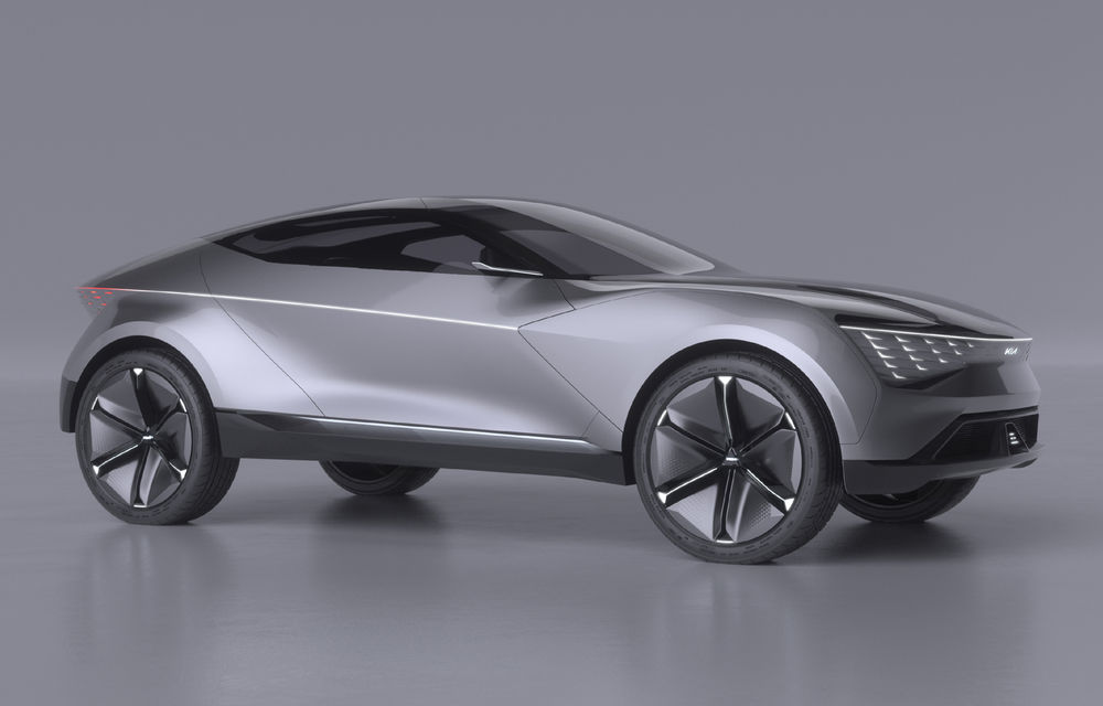 Exercițiu de design: Kia Futuron, un concept electric asiatic pentru un SUV coupe cu sisteme autonome - Poza 1