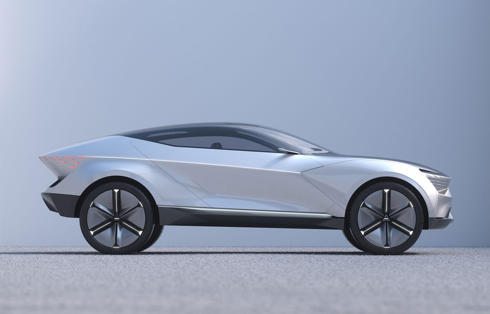 Exercițiu de design: Kia Futuron, un concept electric asiatic pentru un SUV coupe cu sisteme autonome - Poza 4