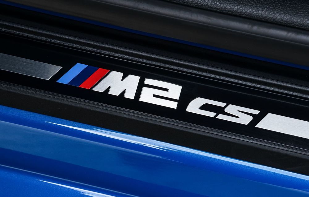 BMW a prezentat noul M2 CS: accesorii de caroserie din fibră de carbon, motor de 3.0 litri cu 450 CP și 4 secunde pentru 0-100 km/h - Poza 78