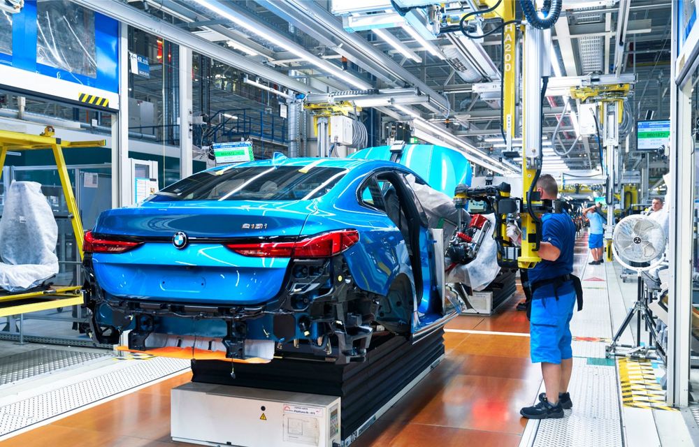 BMW Seria 2 Gran Coupe a intrat pe linia de asamblare: noul model de clasă compactă este produs la fabrica din Leipzig - Poza 22