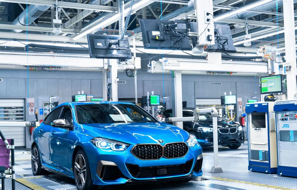 BMW Seria 2 Gran Coupe a intrat pe linia de asamblare: noul model de clasă compactă este produs la fabrica din Leipzig - Poza 25