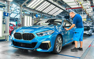BMW Seria 2 Gran Coupe a intrat pe linia de asamblare: noul model de clasă compactă este produs la fabrica din Leipzig