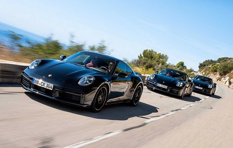 Primele imagini oficiale cu viitorul Porsche 911 Turbo: motorul de 3.8 litri ar putea oferi peste 600 CP - Poza 1