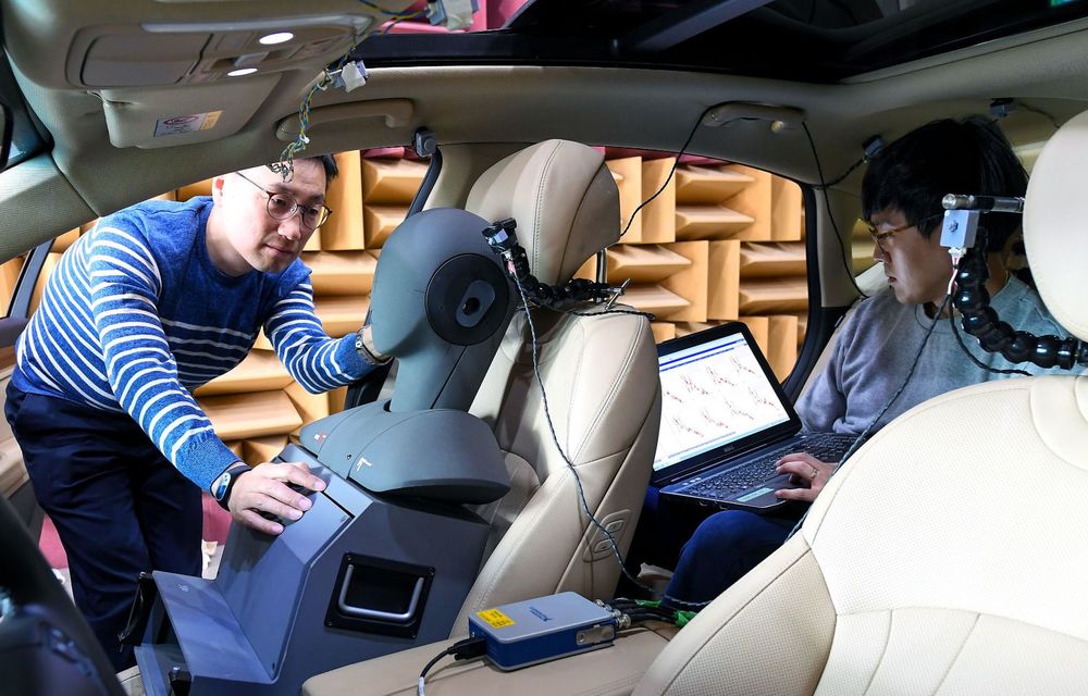 Hyundai lansează un sistem ce promite reducerea “drastică” a zgomotului din habitaclu: noua tehnologie va fi testată pe un model Genesis - Poza 2