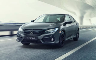 Honda Civic primește un facelift discret: modificări minore de design și aceeași gamă de motoare