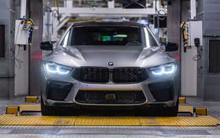 BMW M8 Gran Coupe a intrat pe linia de asamblare: noul model de performanță este produs la uzina din Dingolfing