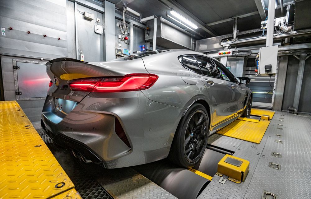 BMW M8 Gran Coupe a intrat pe linia de asamblare: noul model de performanță este produs la uzina din Dingolfing - Poza 4