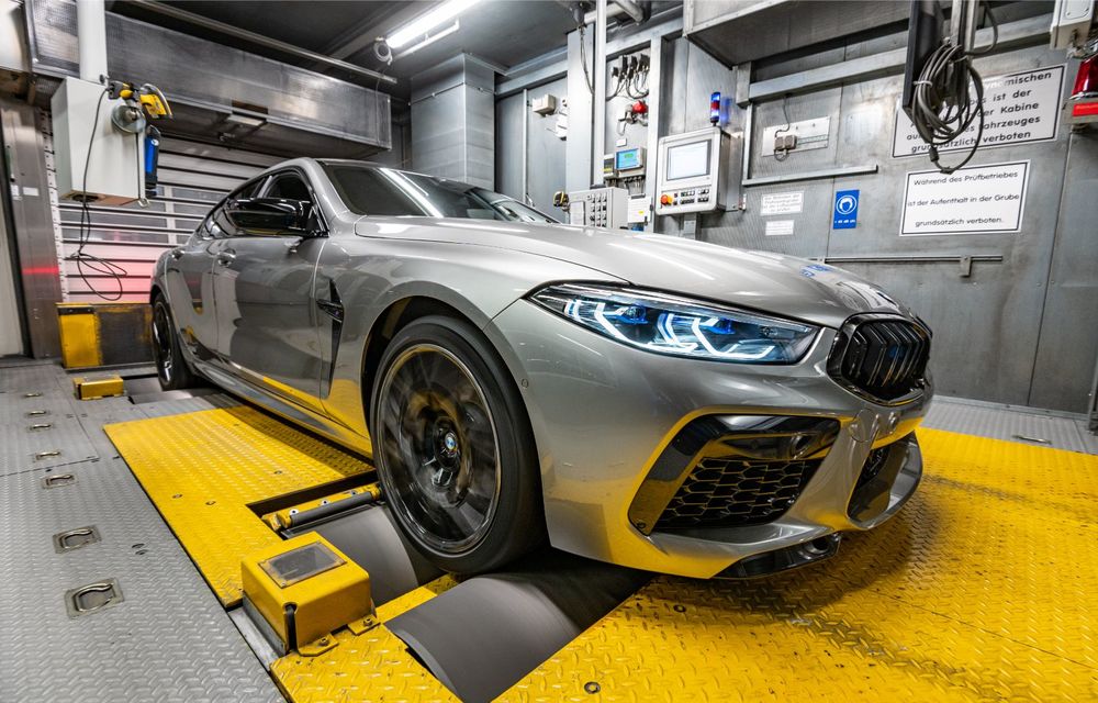 BMW M8 Gran Coupe a intrat pe linia de asamblare: noul model de performanță este produs la uzina din Dingolfing - Poza 3