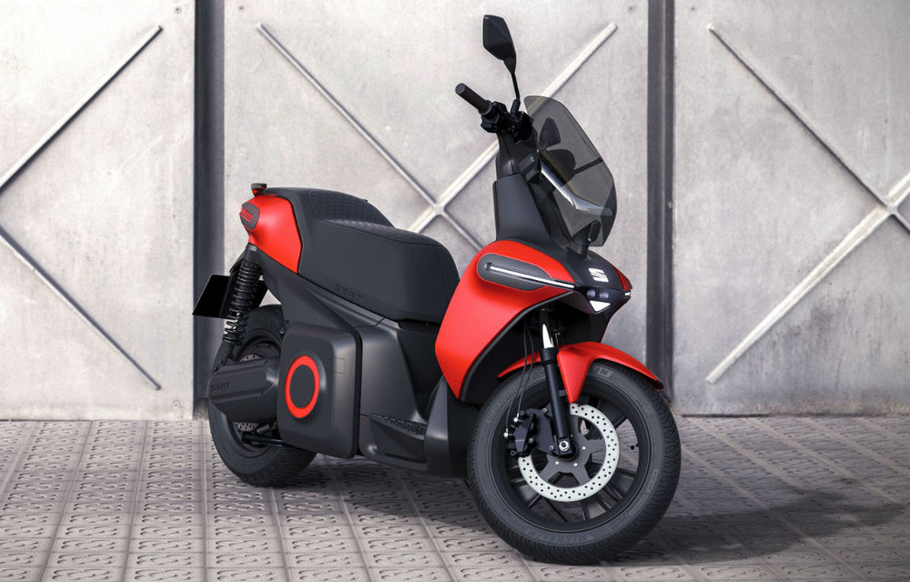 Seat prezintă conceptul electric e-Scooter: autonomie de până la 115 km și baterie detașabilă care poate fi încărcată “în casă” - Poza 1