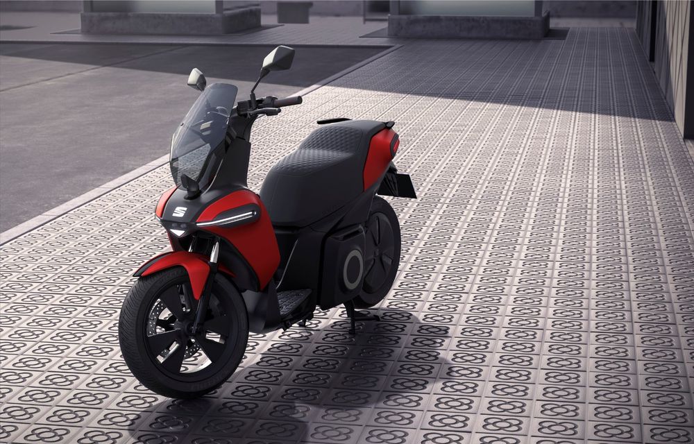 Seat prezintă conceptul electric e-Scooter: autonomie de până la 115 km și baterie detașabilă care poate fi încărcată “în casă” - Poza 5