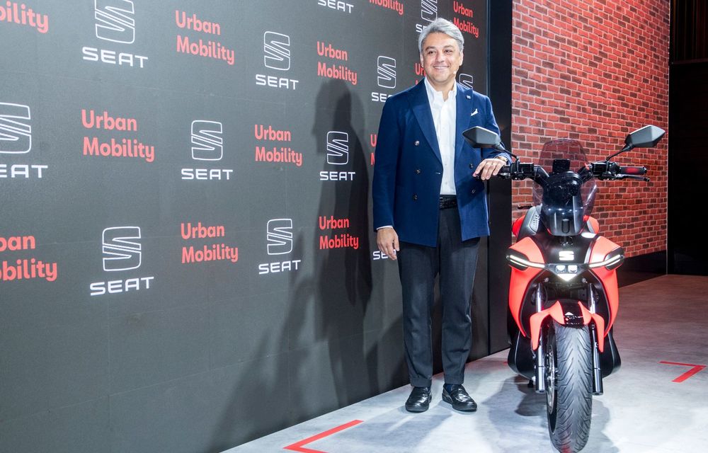 Seat prezintă conceptul electric e-Scooter: autonomie de până la 115 km și baterie detașabilă care poate fi încărcată “în casă” - Poza 4