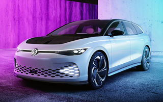 Volkswagen dezvăluie ID Space Vizzion: conceptul electric are 360 de cai putere, autonomie de 560 kilometri și va primi versiune de serie în 2021