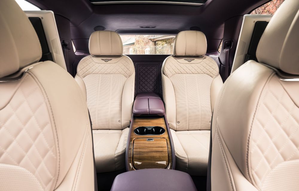 Versiuni noi pentru Bentley Bentayga: SUV-ul producătorului britanic va fi disponibil în variante cu patru sau șapte locuri - Poza 10