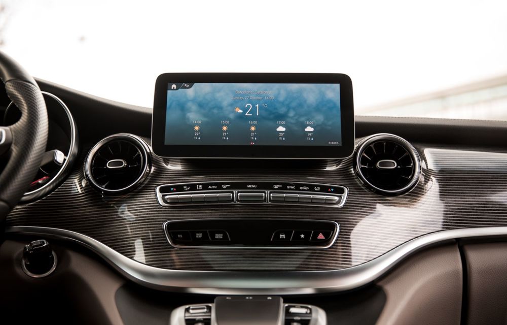 Mercedes-Benz Clasa V facelift va fi disponibil cu sistemul de infotainment MBUX: comenzile încep în luna decembrie - Poza 7