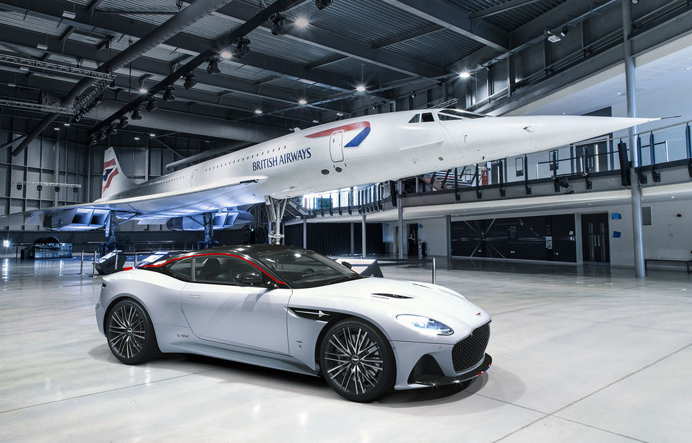 Aston Martin DBS Superleggera Concorde: ediție specială care marchează 50 de ani de la primul zbor al supersonicului de pasageri - Poza 1