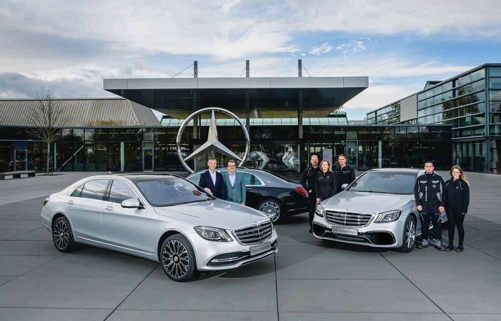 Aniversare pentru actuala generație Mercedes-Benz Clasa S: 500.000 de unități produse începând cu 2013 - Poza 1