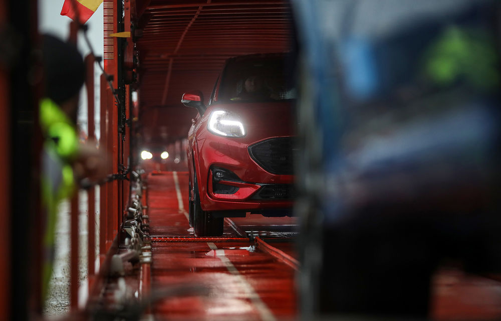 Ford a început să exporte SUV-ul Puma produs la Craiova: primele 300 de unități vor ajunge cu trenul în Olanda - Poza 3